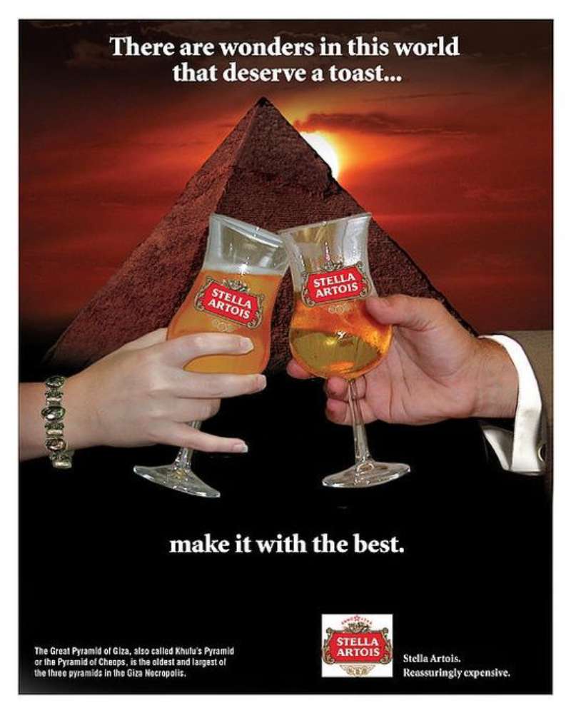 9-18 Stella Artois Ads: Elevate Your Drinking Experience