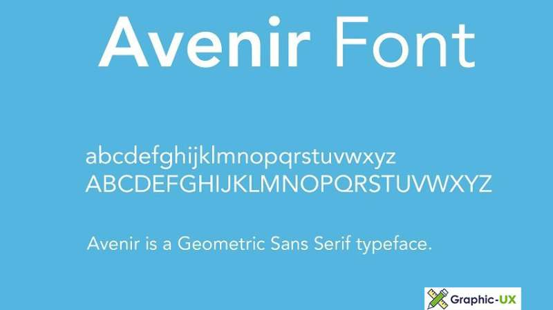 Avenir-1 The eBay font: What font does eBay use?