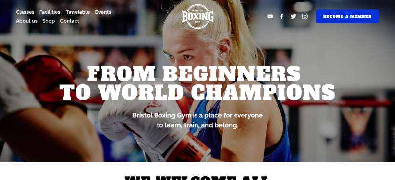 BRISTOL-BOXING-GYM Examples of Great Gym Websites to Inspire You