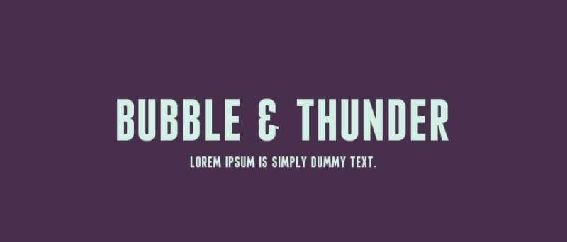 Bubble-and-thunder-1 The Shazam font: What font does Shazam use?