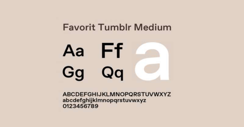 Favorit-Tumblr The Tumblr font: What font does Tumblr use?