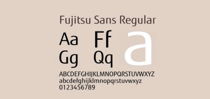 Font-3 The Fujitsu Logo History, Colors, Font, and Meaning