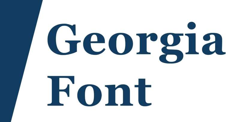 Georgia-1 Signature Style: Best Fonts for Email Signatures
