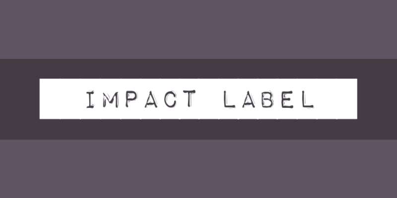 Impact-label The Shazam font: What font does Shazam use?