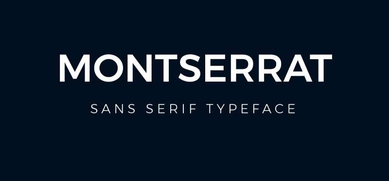 Montserrat-Font-1 Banner Boldness: The 24 Best Fonts for Banners