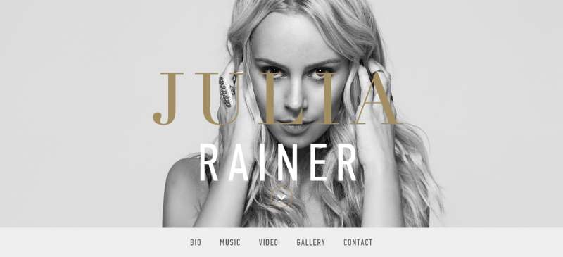 OUSBACK Awesome Examples Of Websites For Singers