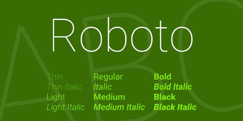 Roboto-1 ADHD-Friendly Fonts: The Best Fonts for ADHD