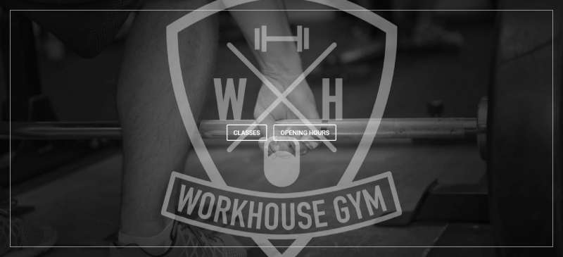 WORKHOUSE-GYM Examples of Great Gym Websites to Inspire You