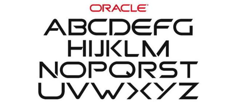 font-1-6 The Oracle Logo History, Colors, Font, and Meaning