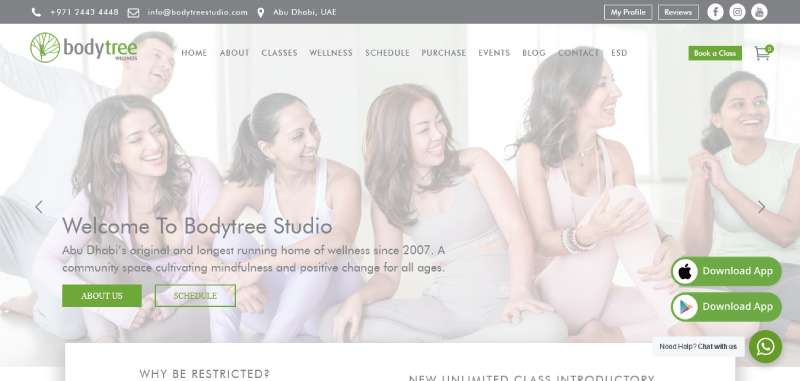 Bodytree-Studio 18 Personal Trainer Website Design Examples to Inspire You