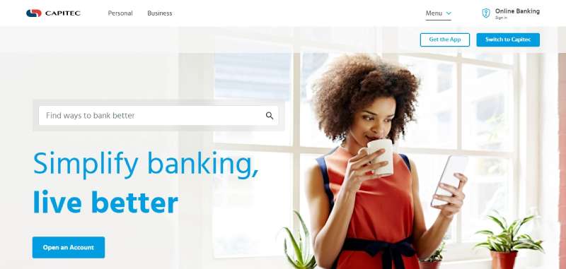 Capitec-Bank 22 Financial Services Website Design Examples that Pay Off