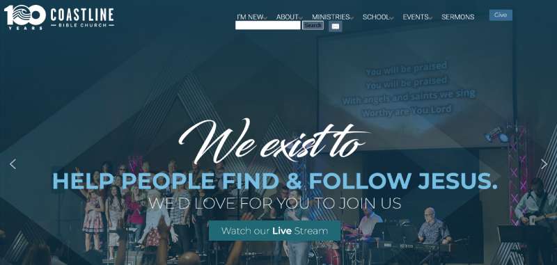 City-Church1 22 Church Website Design Examples To Check Out