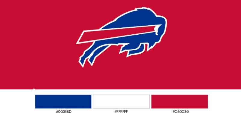 Colour-11 The Buffalo Bills Logo History, Colors, Font, and Meaning
