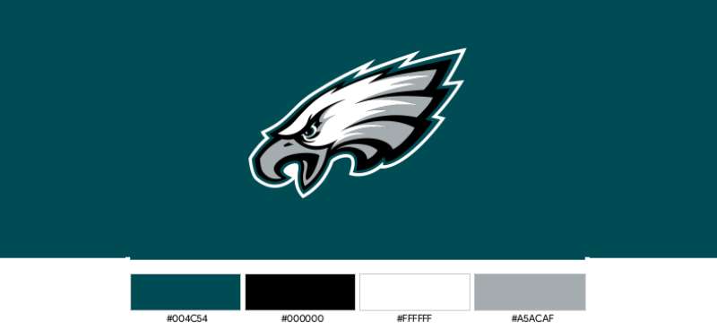 Colour-8 The Philadelphia Eagles Logo History, Colors, Font, and Meaning
