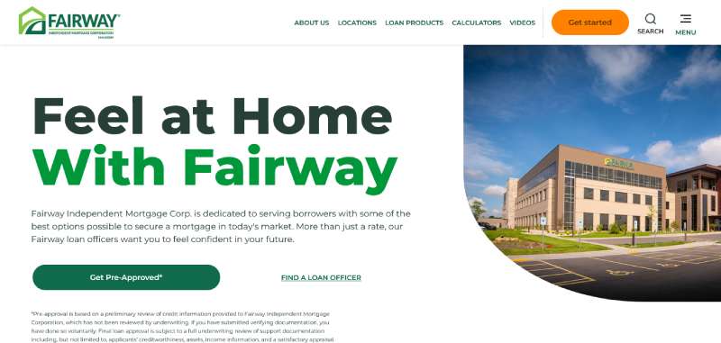Fairway-Independent-Mortgage-Corporation 18 Mortgage Broker Website Design Examples that Seal the Deal