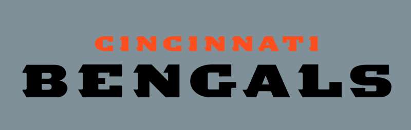 Font-6 The Cincinnati Bengals Logo History, Colors, Font, and Meaning