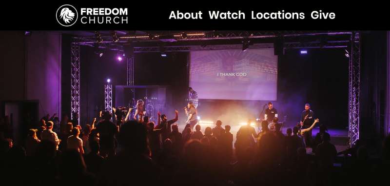 Freedom-Church 22 Church Website Design Examples To Check Out