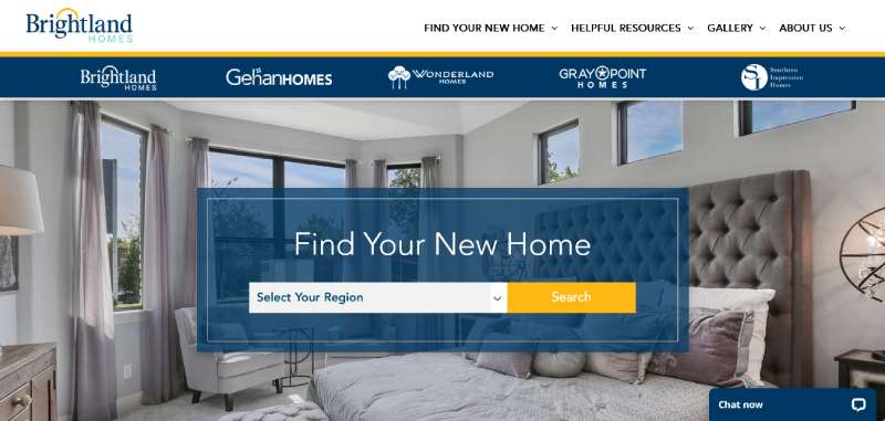 Gehan-Homes Home Builder Website Design: 22 Inspirational Examples