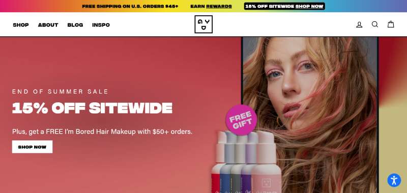 Good-Dye-Young WooCommerce Website Design: The 27 Best Examples