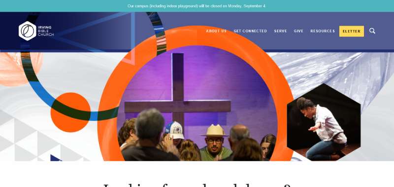 Irving-Bible-Church 22 Church Website Design Examples To Check Out