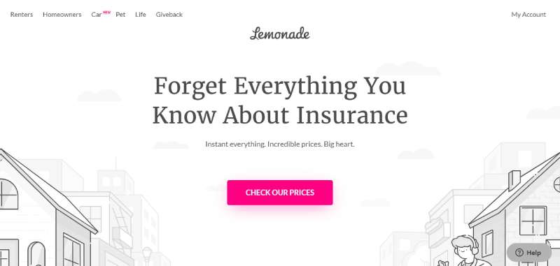 Lemonade Insurance Website Design: 25 Trust-Building Designs