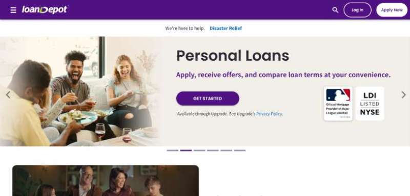 LoanDepot1 18 Mortgage Broker Website Design Examples that Seal the Deal