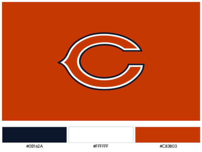 Logo-colour-3 The Chicago Bears Logo History, Colors, Font, and Meaning