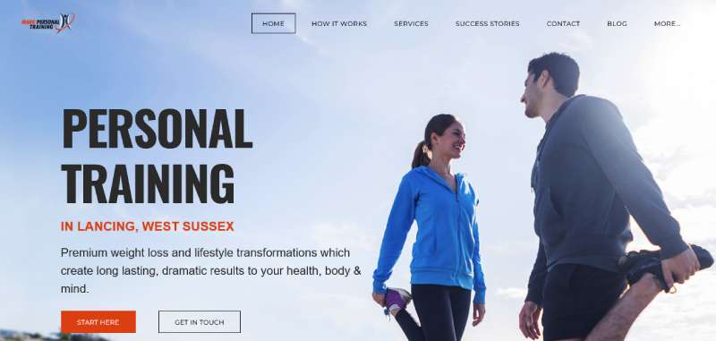 Mark-Personal-Training 18 Personal Trainer Website Design Examples to Inspire You