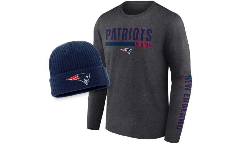 Merch-1-13 The New England Patriots Logo History, Colors, Font, and Meaning