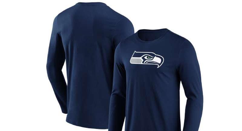 Merch-1-17 The Seattle Seahawks Logo History, Colors, Font, and Meaning