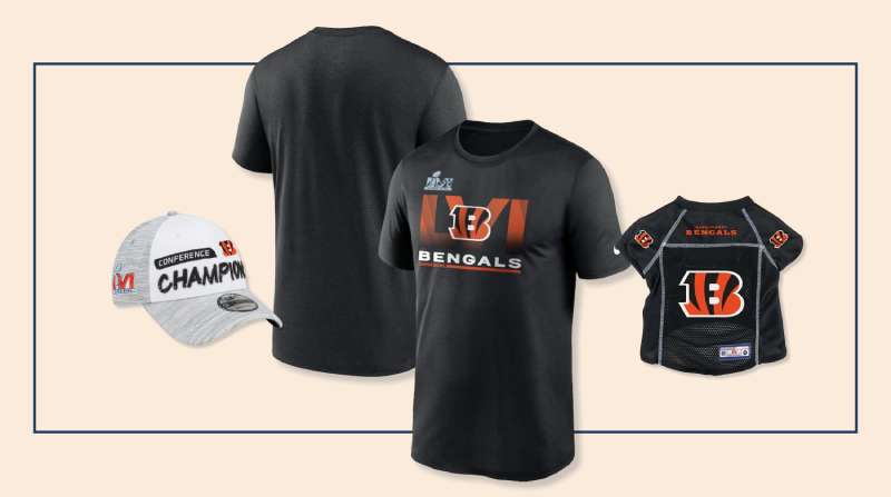 Merch-1-2 The Cincinnati Bengals Logo History, Colors, Font, and Meaning