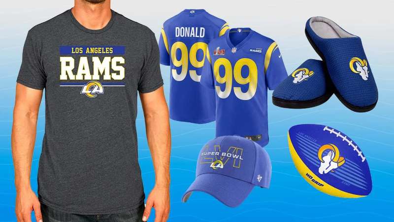 Merch-1-3 The Los Angeles Rams Logo History, Colors, Font, and Meaning