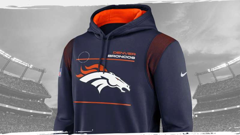 Merch-1-4 The Denver Broncos Logo History, Colors, Font, and Meaning