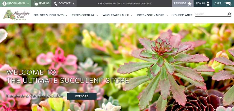 Mountain-Crest-Gardens 22 BigCommerce Website Design Examples To Inspire You