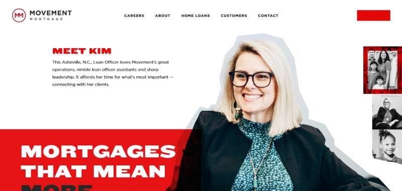 Movement-Mortgage 18 Mortgage Broker Website Design Examples that Seal the Deal