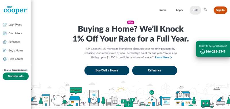 Mr.-Cooper 18 Mortgage Broker Website Design Examples that Seal the Deal