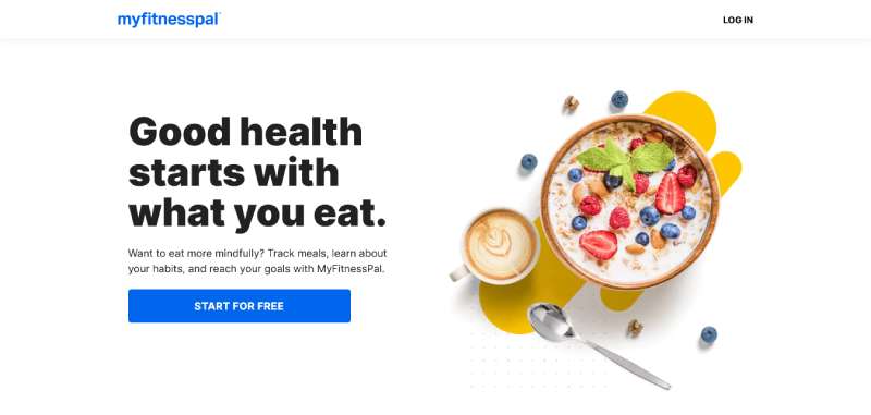 My-Fitness-Pal 27 Fitness Website Design Examples to Get Your Pulse Racing