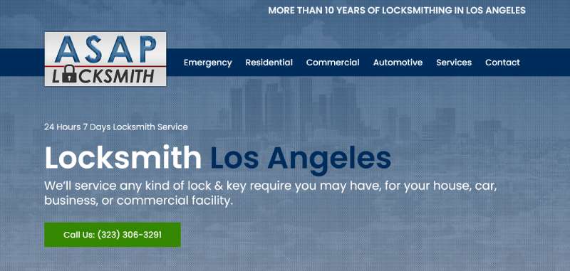Quick-Safe-Keys-Service-Los-Angeles 11 Locksmith Website Design Examples to Unlock Creativity