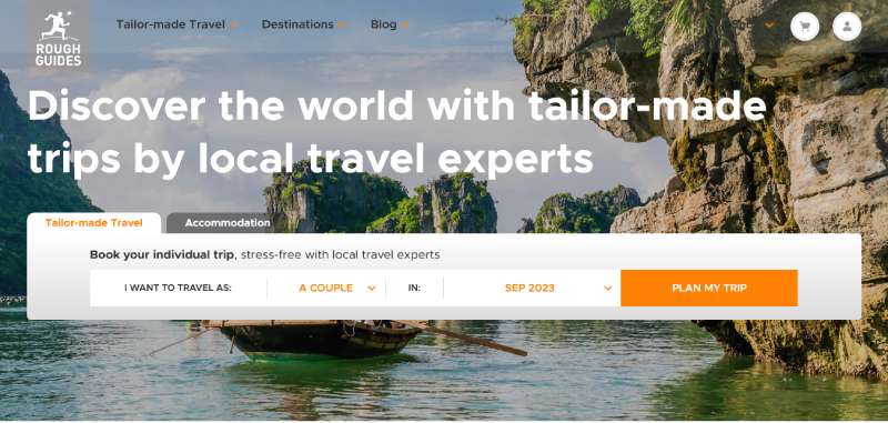 Rough-Guides The 29 Best Tourism Website Design Examples to Inspire Travel