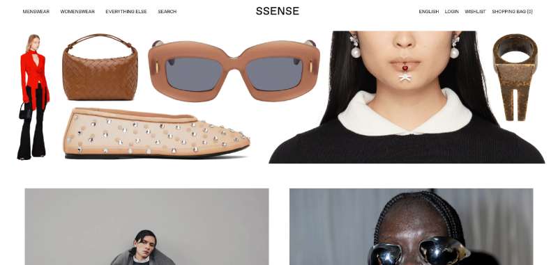 SSENSE 29 Top Fashion Website Design Examples to Inspire Your Creativity