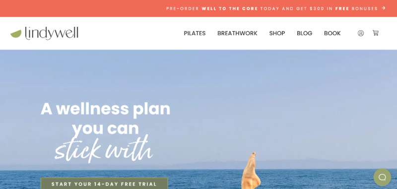The-Balanced-Life 27 Fitness Website Design Examples to Get Your Pulse Racing