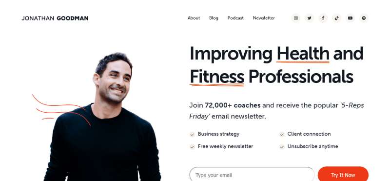 The-PTDC 18 Personal Trainer Website Design Examples to Inspire You