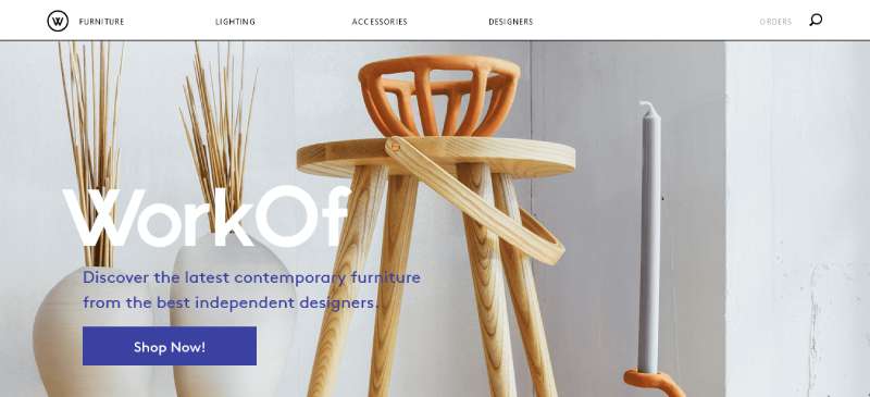 WorkOf Artisan Website Design Inspiration: 15 Examples
