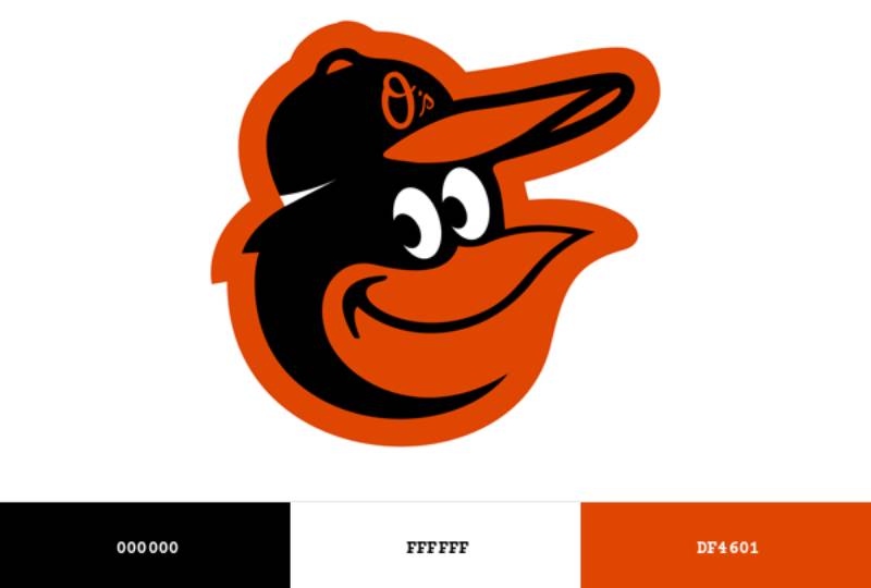 Colour-26 The Baltimore Orioles Logo History, Colors, Font, and Meaning