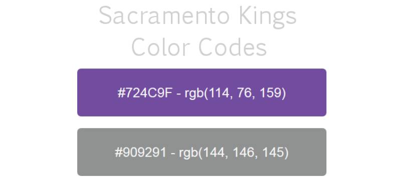 Colour-new The Sacramento Kings Logo History, Colors, Font, and Meaning