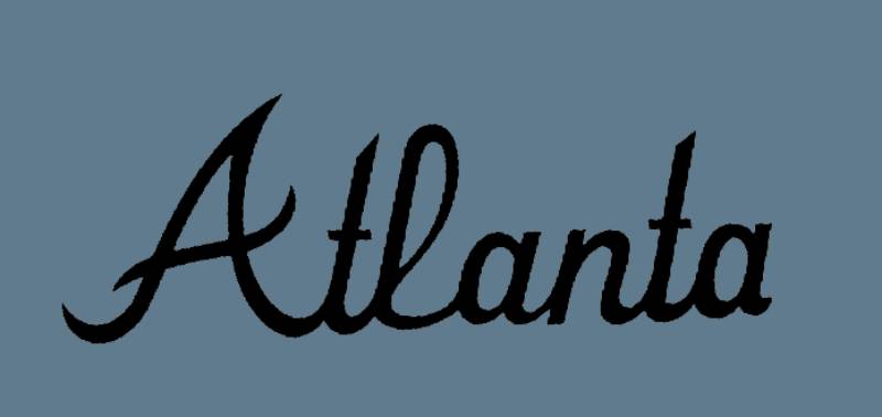 Font-1-13 The Atlanta Braves Logo History, Colors, Font, and Meaning