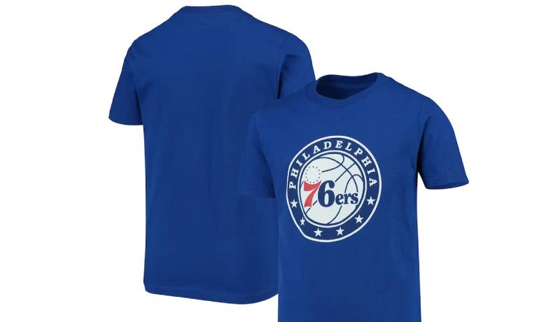 Merch-1-21 The Philadelphia 76ers Logo History, Colors, Font, and Meaning