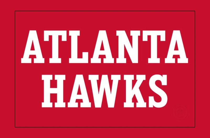 NBA-HAWKS-FONT-1 The Atlanta Hawks Logo History, Colors, Font, and Meaning
