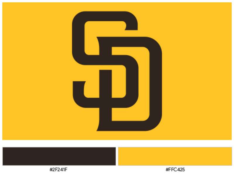 Colour-6 The San Diego Padres Logo History, Colors, Font, and Meaning
