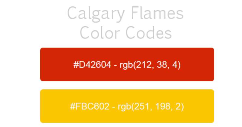 colour-18 The Calgary Flames Logo History, Colors, Font, And Meaning